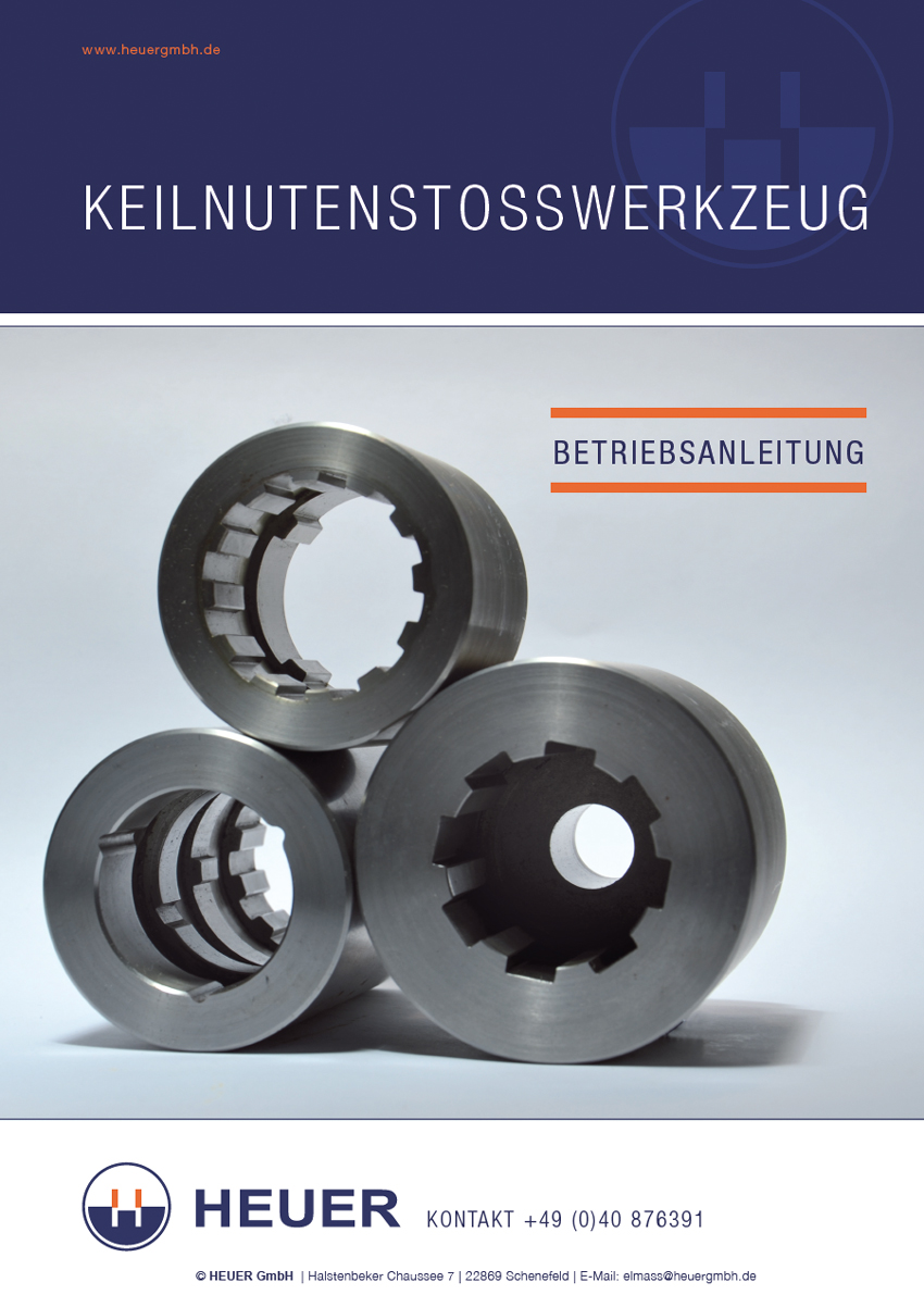 Heuer Betriebsanleitung elmass Keilnutenstoßwerkzeug