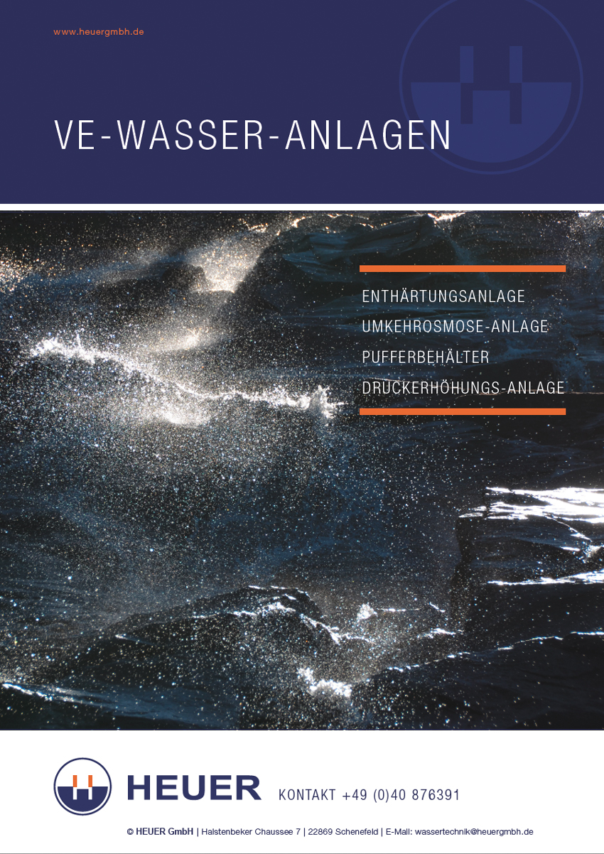 Informationsblatt Heuer VE-Wasseraufbereitung